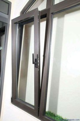 カスタマイズされたガラスの底部 ハングカセメント ウィンドウ 粉末コーティング